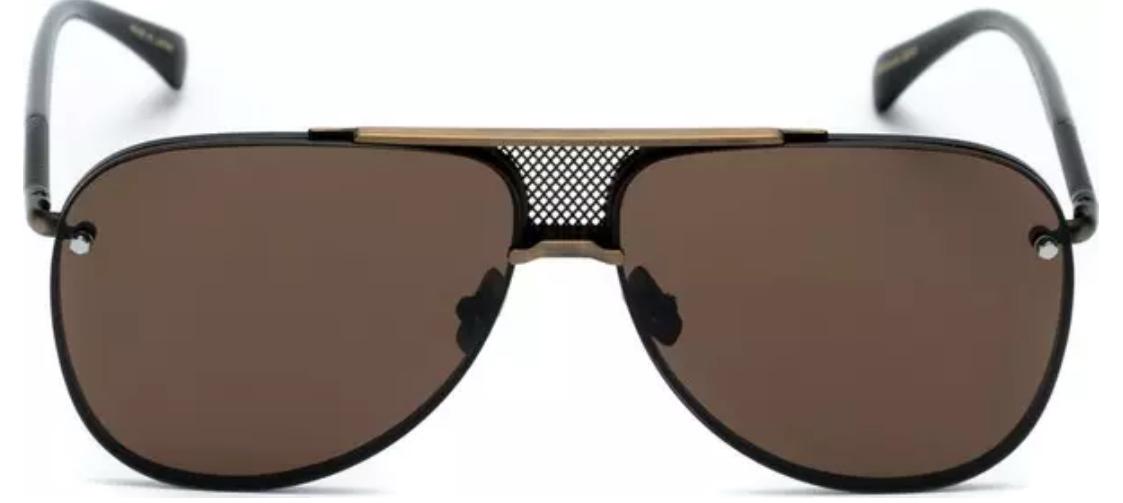 Brown Titanium Sunglasses