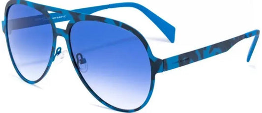 Blue Metal Sunglasses